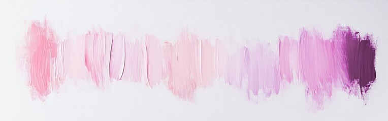 Poster - Delicate shades of pink and purple arranged on a clean canvas showcasing artistic expression and creativity