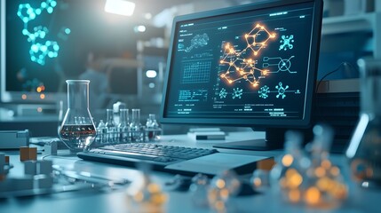 Poster - a quantum powered computational system calculating and projecting optimized drug formulas and molecu