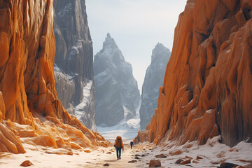 awe-inspiring geological phenomena and perpetual cycles of annihilation and genesis intertwined with