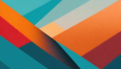 Poster - vibrant k abstract wallpaper featuring colorful design and textures in teal and orange hues perfect 