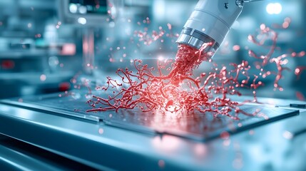 Poster - Quantum Computing Assists in Real Time Vascular Surgery with Detailed Holographic Blood Vessel Visualization Providing Precision Diagnostics and Guidance for Minimally Invasive Medical Procedures