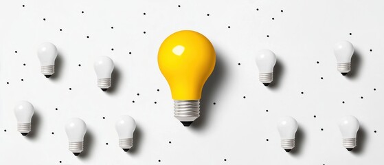 Poster - An innovative idea can spark new business opportunities, fostering creativity and growth in the marketplace.