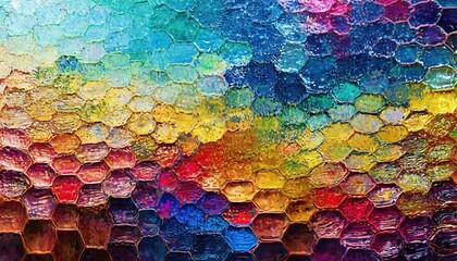 Poster - Stunning Abstract Texture Panorama Background Wallpaper A Vibrant Fusion of Colors and Patterns for Creative Spaces and Digital Designs, Perfect for Enhancing Your Desktop or Mobile Experience