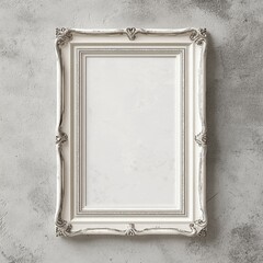 Poster - Blank frame mock-up, transparent background, versatile design element for showcasing art or photos, ideal for digital presentations and layouts