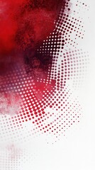 Aufkleber - Deep crimson and burgundy gradient with dotted texture creating an abstract visual experience