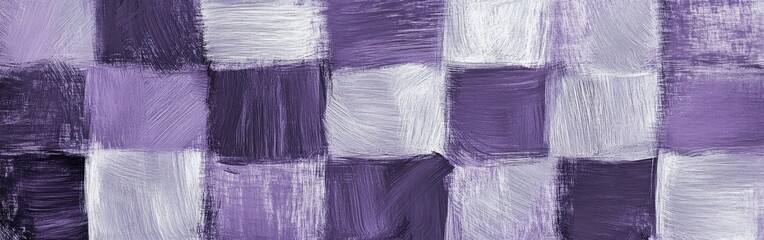 Poster - Abstract design featuring gray and purple pencil strokes in a textured pattern across the canvas with a dynamic visual appeal