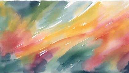 Poster - bright colorful watercolor paint background texture a vibrant and artistic backdrop for creative pro
