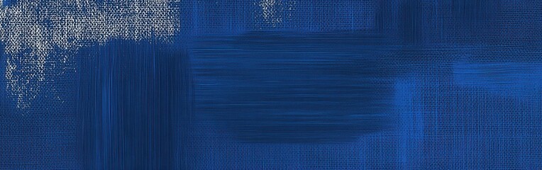 Fototapete - Rich cobalt blue textured background with subtle variations in hue and brushstroke details for artistic inspiration