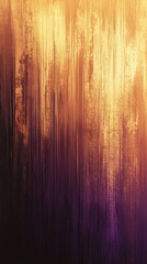 Poster - Vertical streaks in golden amber with subtle gradients creating a warm visual effect