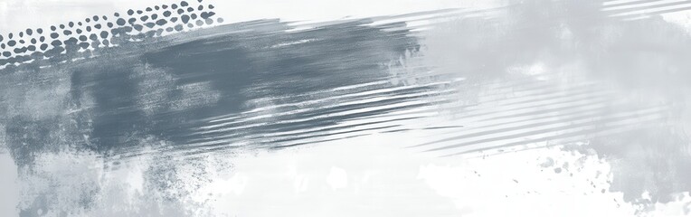 Poster - pastel gray dotted pencil strokes create a serene minimalist background for artistic expression and 
