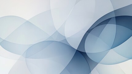 Poster - Elegant gradient of pencil strokes creates a calming abstract design with blended shades of blue and white