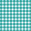 © Jannat - seamless pattern with blue flowers
