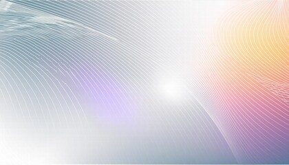 Poster - Stunning White Abstract Background Featuring a Holographic Surface with Rainbow Silver Reflective Iridescent Texture for Creative Projects and Design Applications