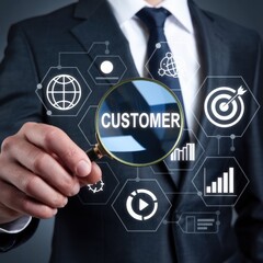 Poster - Understanding Digital Marketing and Customer Engagement Strategies for Business Success and Growth in the Modern Online Marketplace