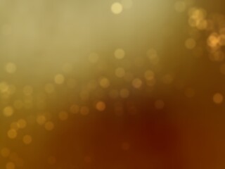 Wall Mural - abstract background with golden bokeh