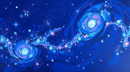 Wall Mural - technology, modern, abstract, background, waves. Dynamic abstract light trails in neon