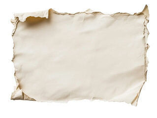 Wall Mural - crumpled parchment resting on a flat surface