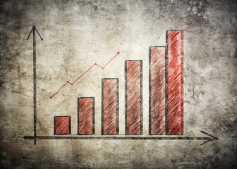 Poster - Uneven Bar Graph: Visualizing Unpredictable Economic Growth