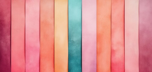 Poster - Colorful abstract pattern with vibrant stripes for creative projects.