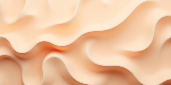 beige waves abstract background