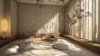 © Phonphysith - A serene room designed for meditation and healing as part of a holistic health practice.