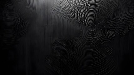 Poster - Abstract Black Wood Grain Texture Pattern