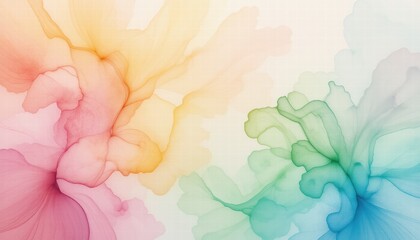 Fototapete - A vivid explosion of colorful powder forms a captivating background, radiating energy and creativity.