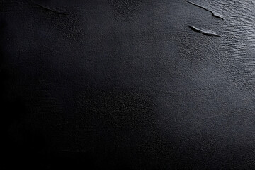Poster - Classic rough dark black tone color paint on environmental eco friendly cardboard box paper texture background with space minimal style