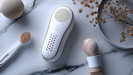 Poster - This Explore advanced technologies for spa care designed for at home relaxation and rejuvenation. Massager