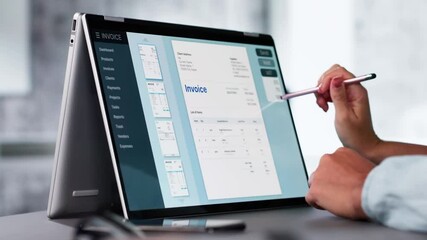 Poster - Online Digital E Invoice Statement