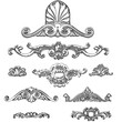 © zanna_ - Greek vector shape, stucco decoration, cartouche