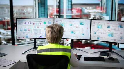 Poster - Industrial Data Automation System On Computer