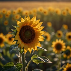 Wall Mural - sunflower