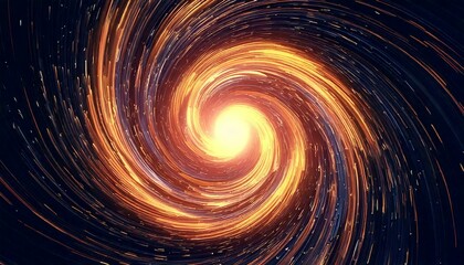 Wall Mural - A bright space nebula with swirling cosmic dust. A breathtaking celestial wonder.