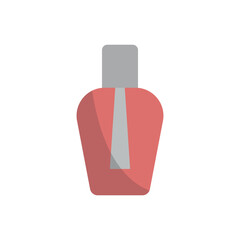 Wall Mural - Nail polish bottle beauty make up icon vector basic design