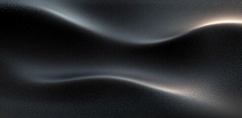 Aufkleber - Black Gray Gradient Background Textured Noise Abstract Design for Web Banner Header Poster