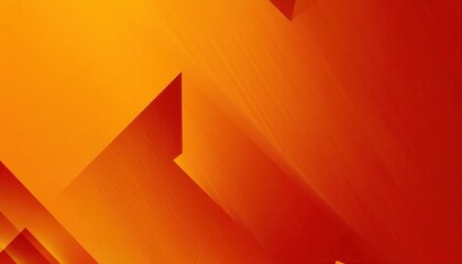 Fototapete - Vibrant Abstract Geometric Gradient in Warm Orange and Red Tones with Diagonal Stripes for Modern Art, Backgrounds, and Design Concepts