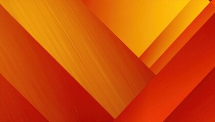 Fototapete - Vibrant Abstract Geometric Gradient in Warm Orange and Red Tones with Diagonal Stripes for Modern Art, Backgrounds, and Design Concepts