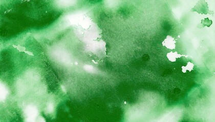 Poster - Vivid Green Watercolor Texture with Organic Flowing Patterns, Perfect for Nature Inspired Backgrounds, Artworks, or Design Projects