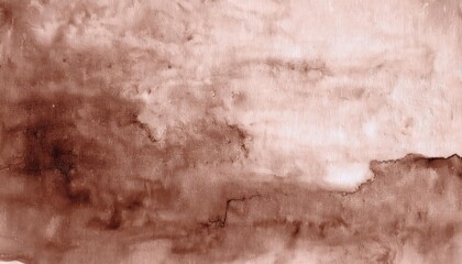 Aufkleber - Abstract Earthy Watercolor Texture with Brown and Sepia Stains Perfect for Backgrounds, Rustic Designs, Artistic Projects, and Prints