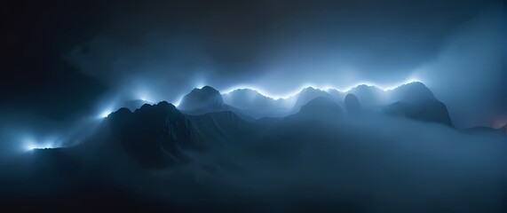 Wall Mural - intriguing backgrounds representing transcendent technology in an attractive presentation