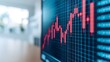 © Arthur Constantine - Stock Market Data Visualization with Upward Trends on Digital Screen for Financial Analysis and Investment Strategy