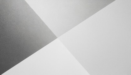 Poster - Abstract Geometric Composition Featuring Overlapping Transparent Layers in Gray and White Tones, Ideal for Minimalist Art Concepts