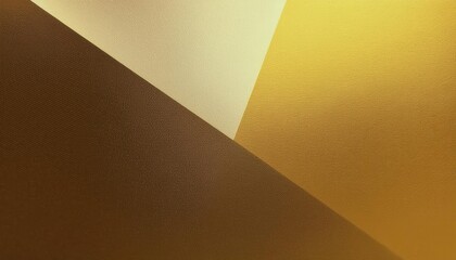 Aufkleber - Modern Abstract Geometric Design in Gold, Brown, and Beige Textured Triangles, Ideal for Minimalist Wallpapers, Art Prints, and Branding