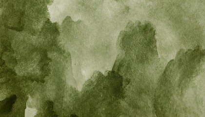 Poster - Abstract Green Watercolor Texture for Nature Themed Designs, Minimalist Backgrounds, Organic Art Projects, or Eco Branding Concepts