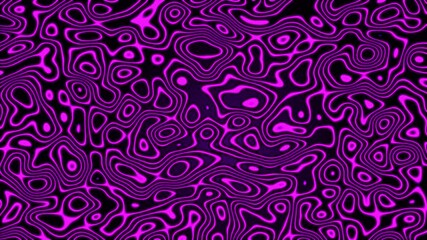 Wall Mural - purple abstract texture morph background 4k loop features purple or pink morphing line shapes moving