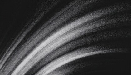 Aufkleber - Abstract Dynamic Gradient of White Dust Like Particles on Black Background Representing Motion, Minimalism, and Cosmic Energy Flow