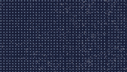 Poster - halfton pattern background texture overlay grunge distress linear vector.

