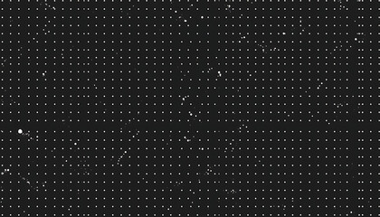 Poster - halfton pattern dot background texture overlay grunge distress linear vector. Vector halftone dots. Halftone vector Technology Background
