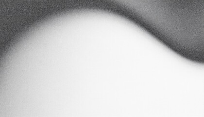 Poster - Abstract monochrome texture with smooth gradients, light and shadow interplay, creating a soft curved dynamic effect for artistic or modern design concepts